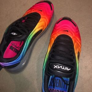 Rainbow shoes